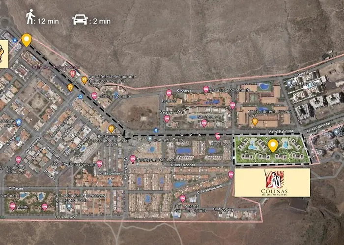 Colinas - Timanfaya 03 Vista Reserva Natural Y Jardin Arona (Tenerife)