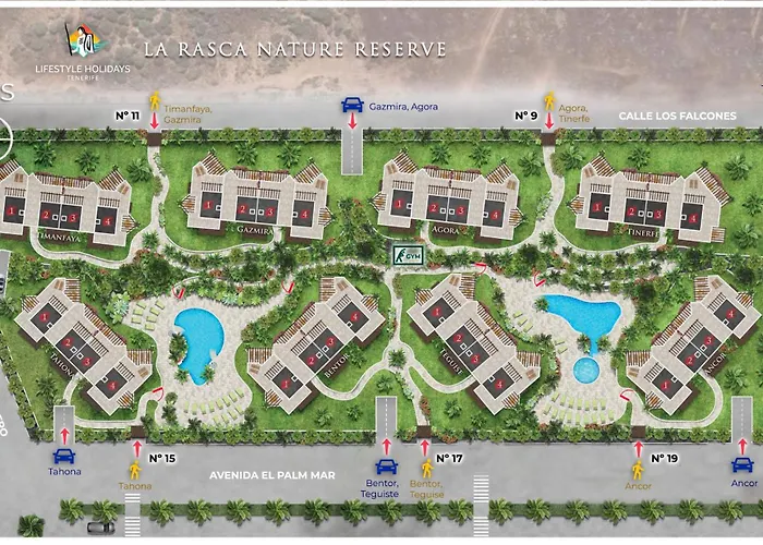 Colinas - Timanfaya 03 Vista Reserva Natural Y Jardin Arona (Tenerife)